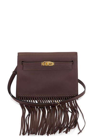 Hermes Swift Danse Fringe Kelly Shoulder Bag