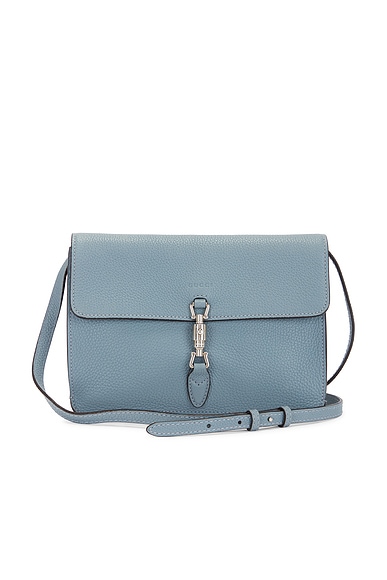 FWRD Renew Gucci Jackie Shoulder Bag in Blue