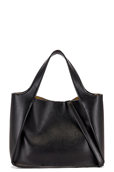 FWRD Renew Stella McCartney Logo Crossbody Bag in Black