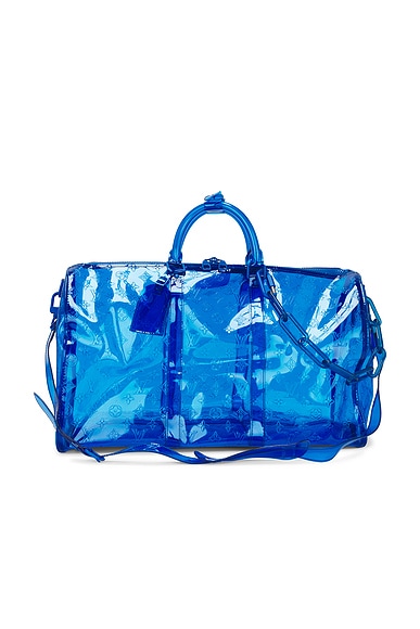 Louis Vuitton PVC Keepall Bandouliere 50 Handbag