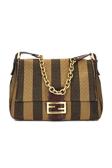 FWRD Renew Fendi Mama Forever Shoulder Bag in Multi