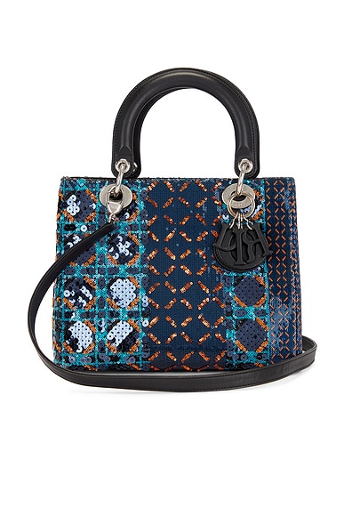 Dior Sequin Lady Dior Handbag