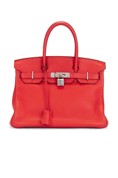 Hermes Clemence Birkin 30 Handbag