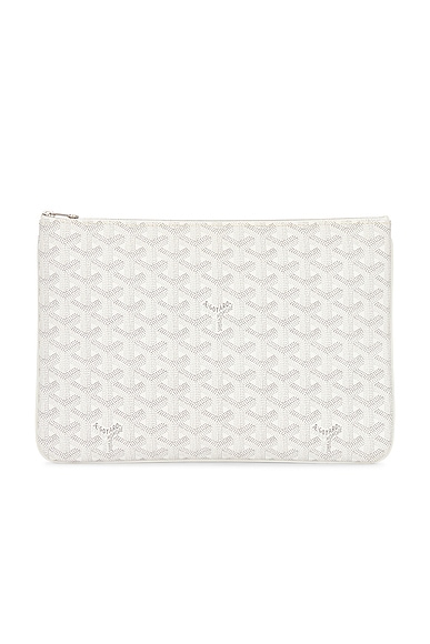 FWRD Renew Goyard Senat MM Pouch in White