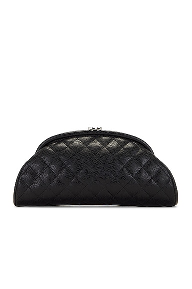 Chanel Matelasse Caviar Leather Clutch