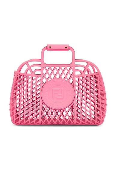 FWRD Renew Fendi Basket Handbag in Pink