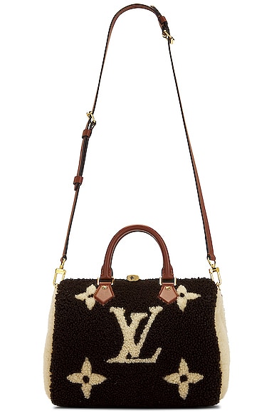 Louis Vuitton Monogram Bandouliere 25 Teddy Speedy Bag