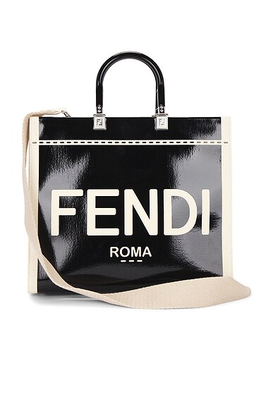 FWRD Renew Fendi X Rimowa Cabin Trolley Luggage in Silver FWRD