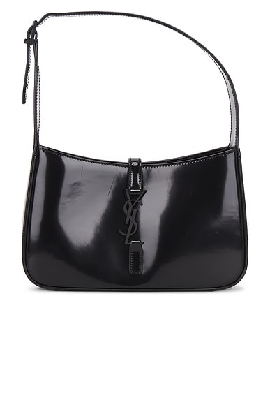 FWRD Renew Saint Laurent Le 5 A 7 Shoulder Bag in Nero