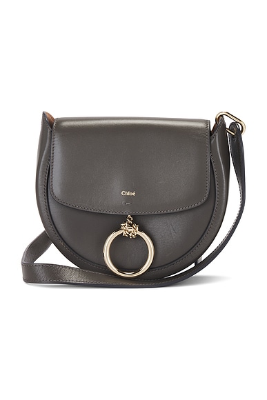 The Row Dalia Baguette Bag in Dark Brown PLD | FWRD