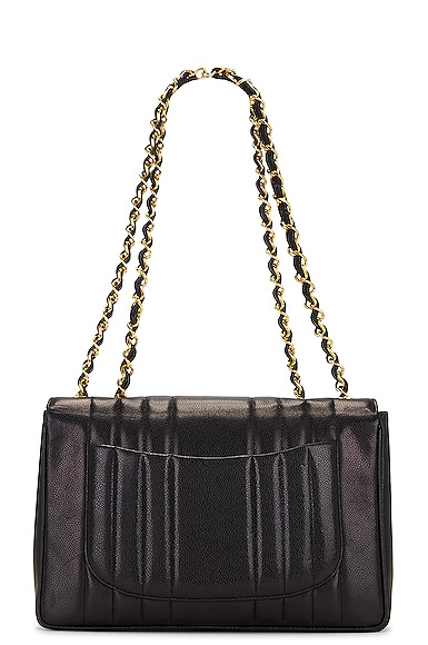 Pre-owned Chanel Mademoiselle Shoulder Bag In Black