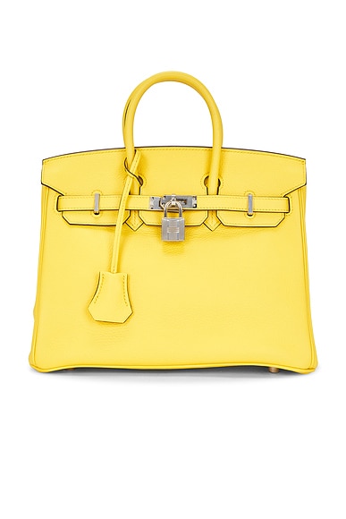 Hermes Taurillon Clemence Birkin 25 Handbag