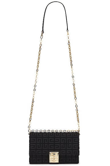 Givenchy Small 4g Chain Bag In Black