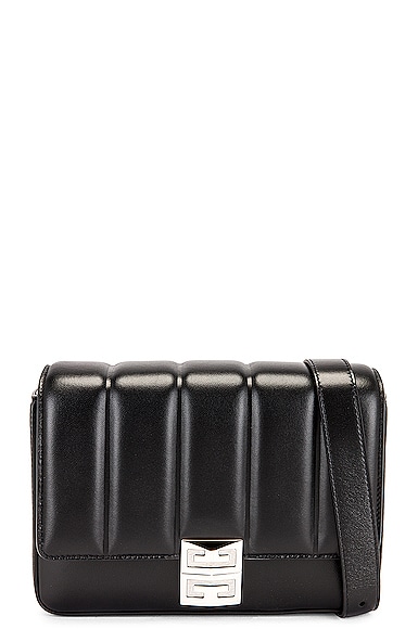 Shop Givenchy Medium 4g Crossbody Bag In Black