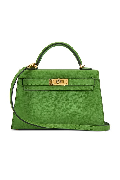 Hermes Epsom Kelly 20 Handbag