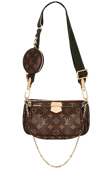 Louis Vuitton Kaki Monogram Bandouliere Shoulder Bag Strap Louis Vuitton