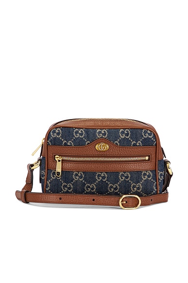Gucci Denim Ophidia Shoulder Bag