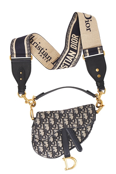 Dior Oblique Trotter Saddle Bag