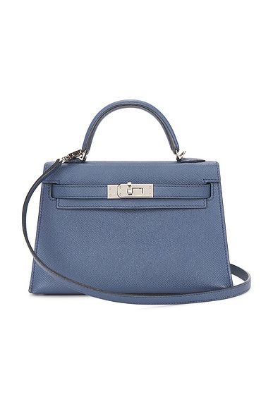 Hermes Epsom Kelly 20 Sellier Handbag