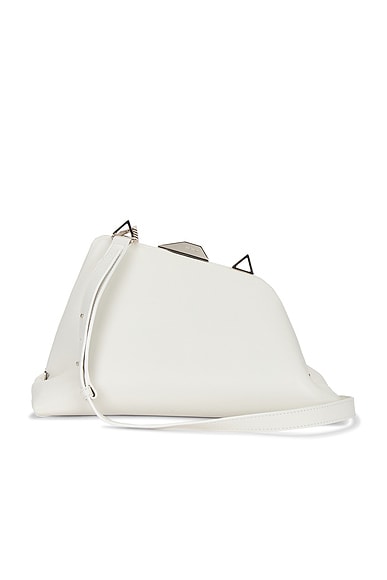 FWRD Renew THE ATTICO Day Off Shoulder Bag in White