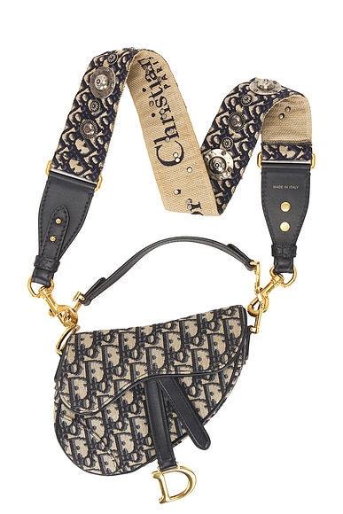 Dior Oblique Trotter Saddle Bag