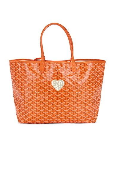FWRD Renew Goyard Saint Louis PM Tote Bag in Orange