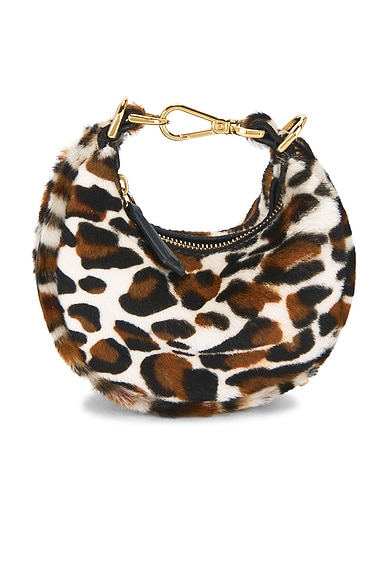 FWRD Renew Fendi Pony Hair Nano Fendigraphy Hobo Bag in Multi