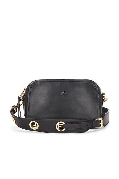 FWRD Renew Fendi Camera Bag in Black