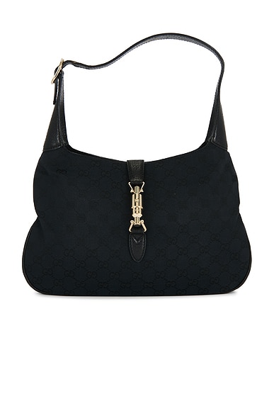 FWRD Renew Gucci Jackie 1961 Hobo Bag in Black