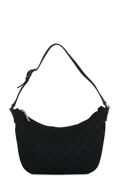 FWRD Renew Gucci Pochette Shoulder Bag in Black