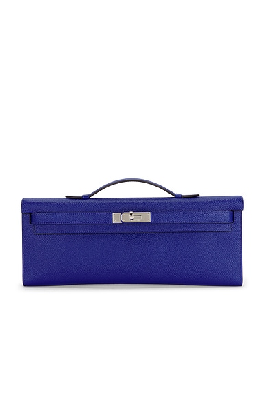 Hermes Epsom Kelly Cut Pochette