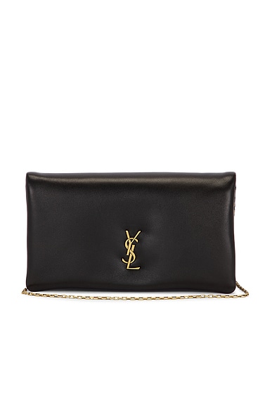 Saint Laurent Large Bi-fold Wallet On Chain