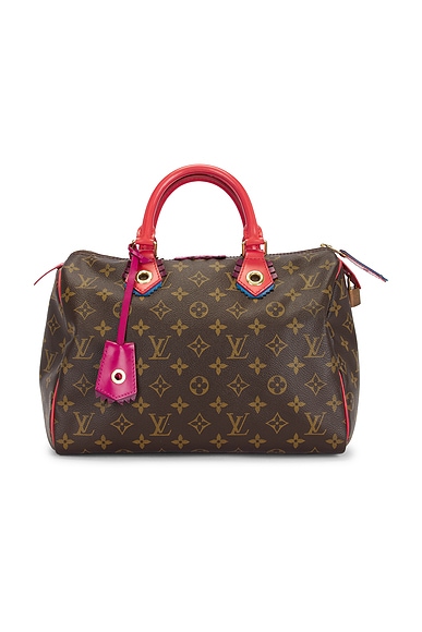 FWRD Renew Louis Vuitton Monogram Speedy 30 Handbag in Brown
