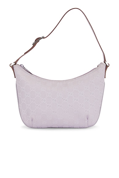FWRD Renew Gucci Pochette Shoulder Bag in Lavender