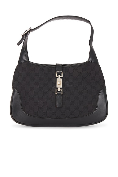 FWRD Renew Gucci Jackie 1961 Hobo Bag in Black