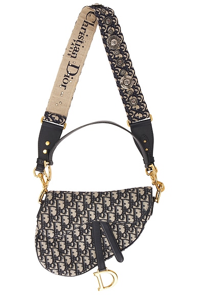 Dior Trotter Oblique Saddle Bag