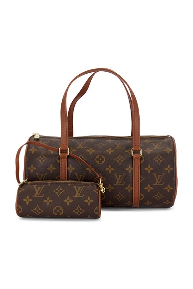 Louis Vuitton Vintage Monogram Papillon 30 Handbag & Mini Set