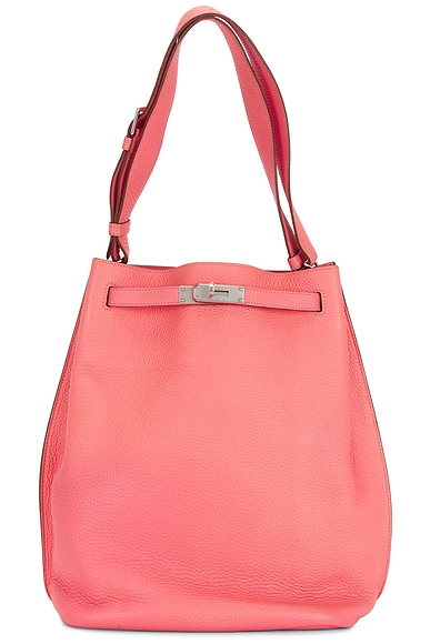 Hermes Taurillon Clemence So Kelly 26 Shoulder Bag