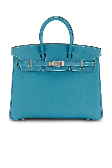 Hermes Togo Birkin 25 Retourne Handbag