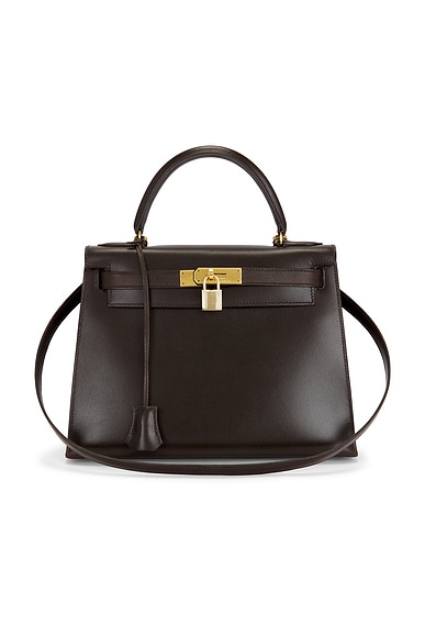 Hermes 1991 Box Kelly 28 Handbag