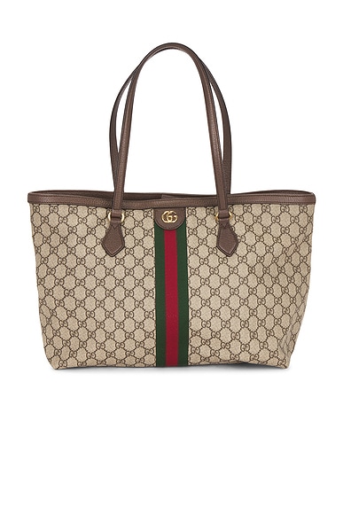 Gucci Ophidia Tote Bag Brown