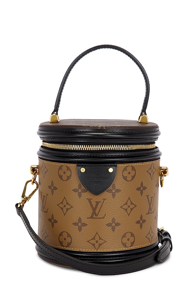 FWRD Renew Louis Vuitton Reverse Monogram Cannes Handbag in Beige