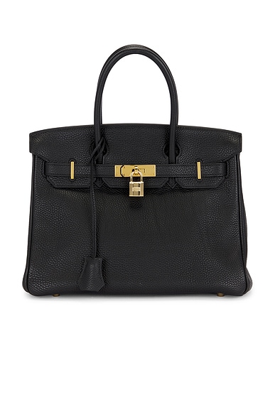 Hermes Togo Birkin 30 Retourne Handbag
