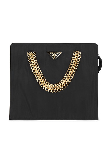 Prada Vintage Tessuto Tote Bag