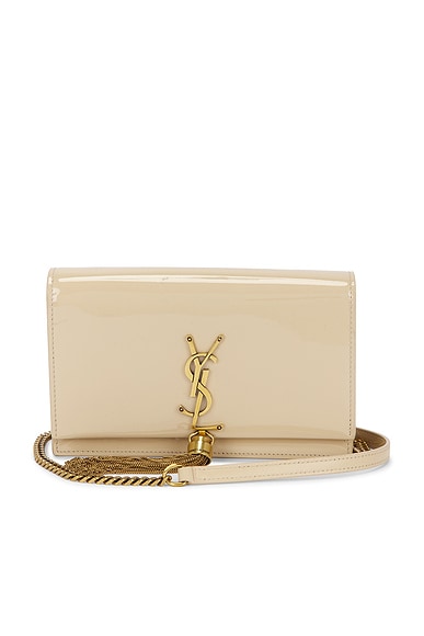 Saint Laurent Kate Tassel Chain Wallet Bag