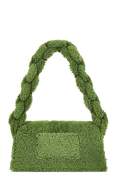 Shop Jacquemus Le Bambidou Bag In Green