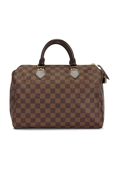 Louis Vuitton Damier Ebene Speedy 30 Handbag