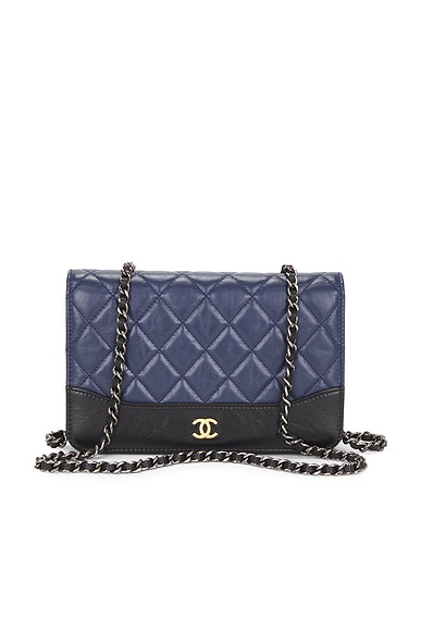 Chanel Lambskin Gabrielle Wallet On Chain