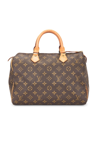 FWRD Renew Louis Vuitton Monogram Speedy 30 Handbag in Brown