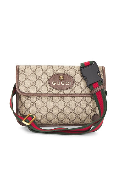 FWRD Renew Gucci Neo Vintage Belt Bag in Beige